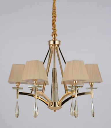 Подвесная люстра Lumina Deco Valentina LDP 1240-6 GD