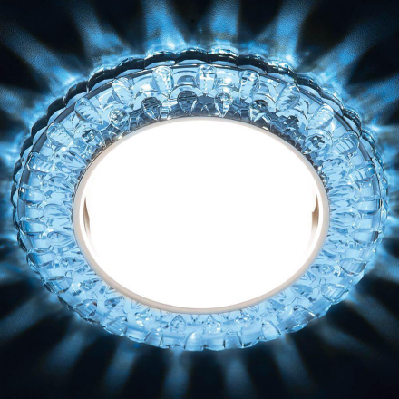 Встраиваемый светодиодный светильник Ambrella Light GX53 LED G308 CL/WW