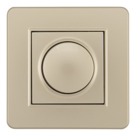 Диммер с рамкой Arte Milano SET16-1-48-1 shampan