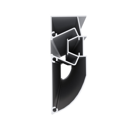 Алюминиевый профиль для натяжного потолка Apeyron 08-58