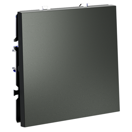 Проходной переключатель одноклавишный Voltum S70 VLS010306 (титан)