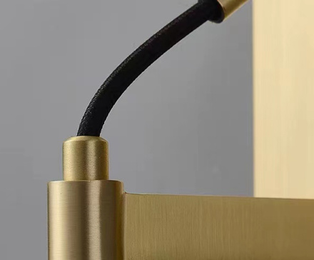 Бра DeLight Collection Wall lamp 8960-1W brass/clear