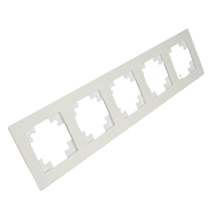 Рамка на 5 постов Stekker Катрин GFR00-7005-01М 49598