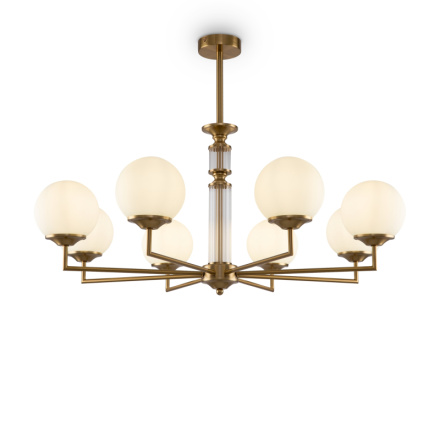 Люстра на штанге Freya Bolas FR5185PL-08BS