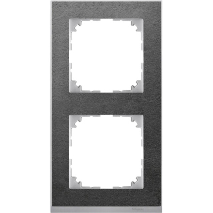 Рамка 2-постовая Schneider Electric Merten System M MTN4020-3669