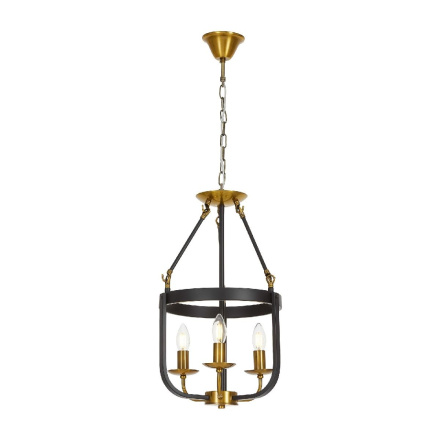 Подвесная люстра Lumina Deco Berling LDP 8024-3 BK+MD