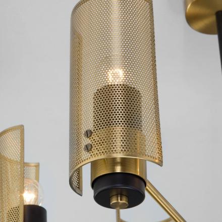 Люстра на штанге Eurosvet Grino 70139/6 латунь