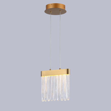 Подвесной светильник Delight Collection P98057-1 antique brass