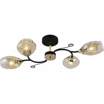 Люстра на штанге Reluce 01364-0.3-04 BK+FGD