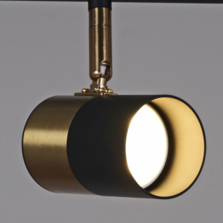 Спот Reluce 06664-0.8-05 BK+COP GU10