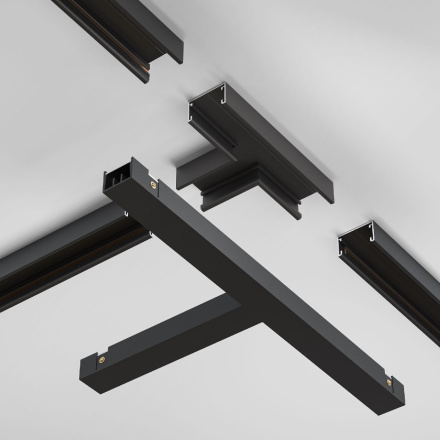 Коннектор Т-образный накладной Maytoni Basity TRA172CT-11B