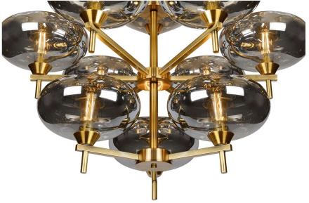 Подвесная люстра iLamp Rivoli 6607/12 GD