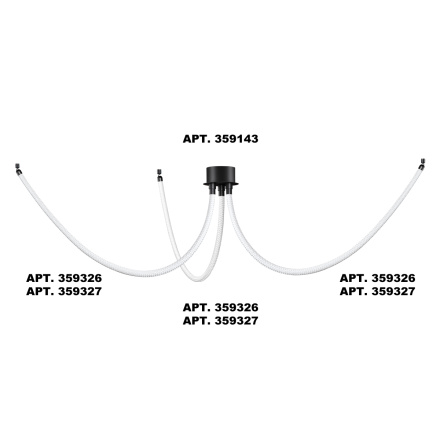 Гибкий неон Novotech Ramo 359326
