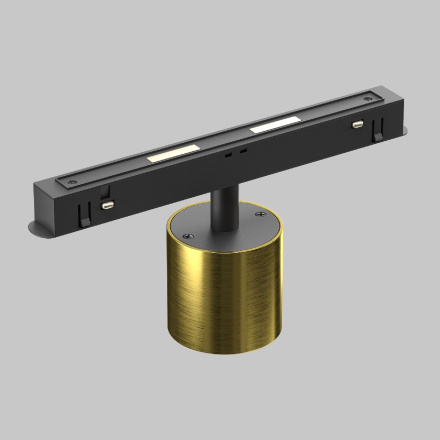 Трековый магнитный светильник Maytoni Alfa S TR132-4-7W-DS-BS