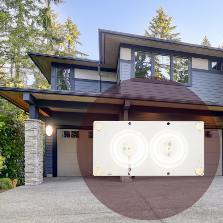 Светодиодная плата Apeyron 220В 2835 24Вт 2700К IP20 02-21