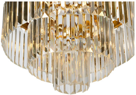 Подвесная люстра iLamp Triumph 8945-4+1 GLD