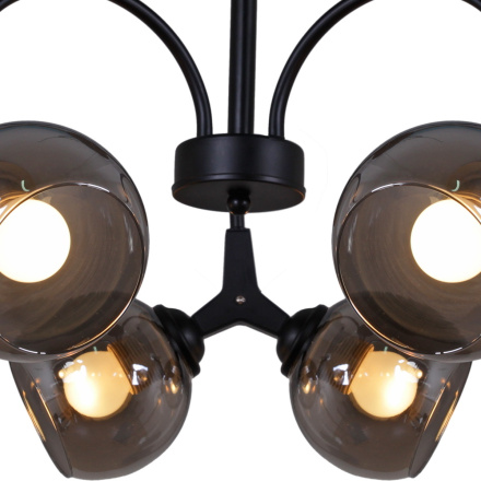 Люстра на штанге Reluce 01268-0.3-06 BK+CR