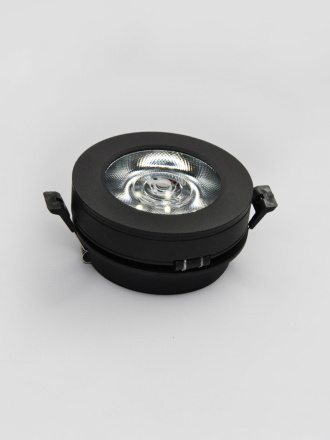 Встраиваемый светильник Elvan VLS-505R-10W-WW-Bk
