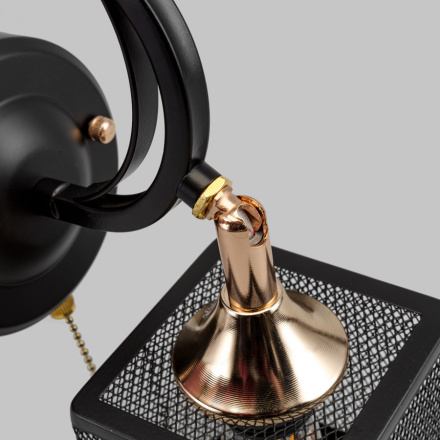 Бра IMEX MD.5708-1-W-BK+FGD