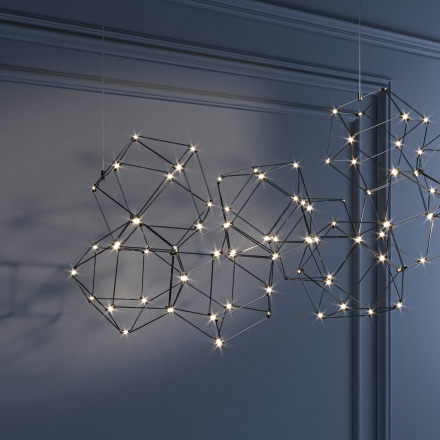 Подвесная люстра Eurosvet Uma 90168/14 черный жемчуг a061148