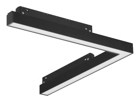 Трековый магнитный светильник iLedex Vision SMART 4822-013-L320-16W-110DG-BK