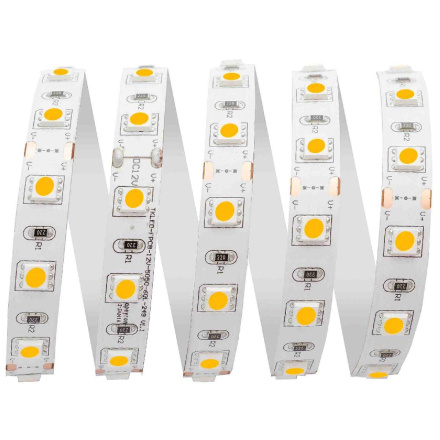 Светодиодная лента Apeyron 24В ПРО 14,4Вт/м smd5050 60д/м IP20 1100Лм/м 5м 3000К 00-308