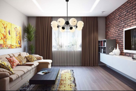 Люстра на штанге Elvan LU-9326/8-6W-WW-BkWh