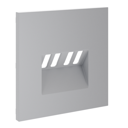 Накладка для розетки акустической 4-местной  Voltum S70 (серый) VLS001516