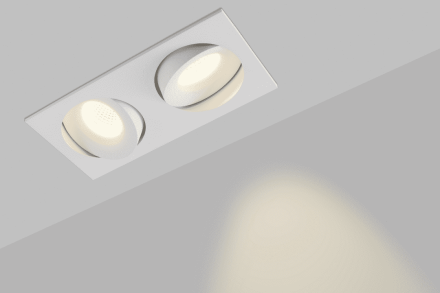 Корпус встраиваемого светильника SWG COMBO-2S2-WH 004158