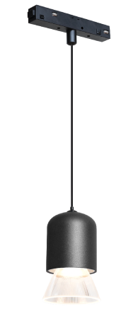 Трековый магнитный светильник iLedex Vision SMART 4822-015-D72-8W-38DG-BK