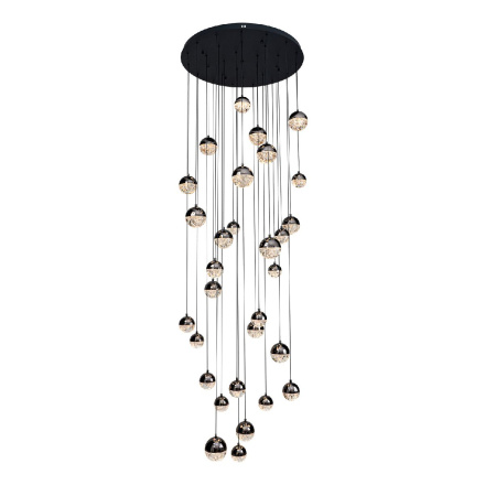 Каскадная люстра Modelux ML.2408.30 BK