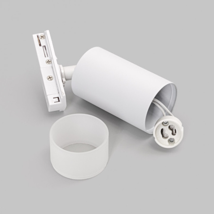 Трековый однофазный светильник IMEX Leon GU10 IL.0010.0014 WH