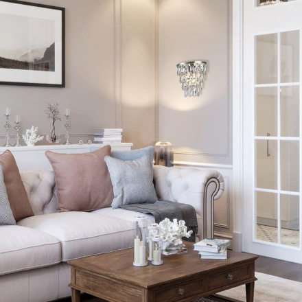 Настенный светильник Lumien Hall Salvatore LH0037/1W-NK-CL