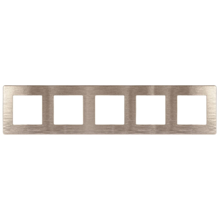 Рамка для розеток и выключателей на 5 постов Эра 12-5105-04 Б0052542