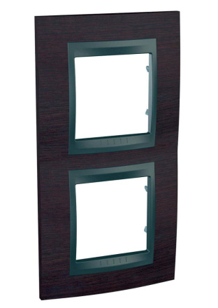 Рамка 2-постовая вертикальная Schneider Electric Unica Top MGU66.004V.2M3