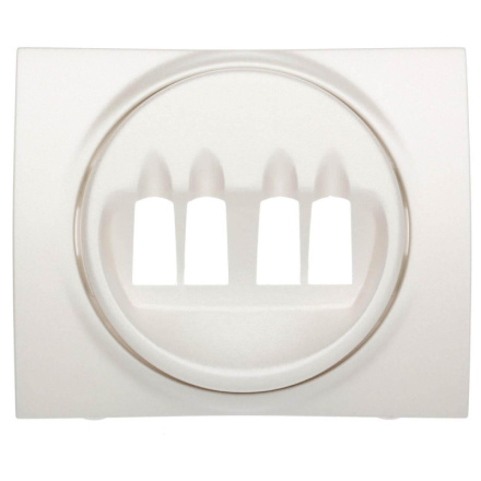 Лицевая панель Legrand Galea Life двойной розетки акустических систем перламутр 771525