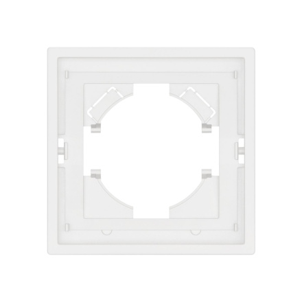 Рамка пластиковая на 1 пост Arlight FRM-TENDO-SFPL-1-WH 054645