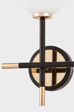 Бра Lumina Deco Marsiada LDW 6033N-2 RT BK+FGD