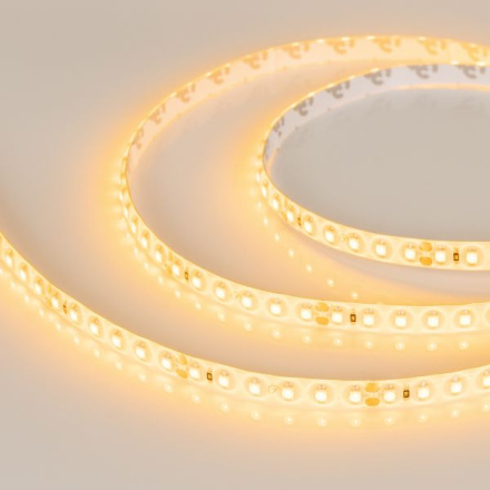 Светодиодная лента герметичная Arlight RTW-SE-A120-8mm 24V Yellow (9.6 W/m, IP65, 2835, 5m) 015132(2)