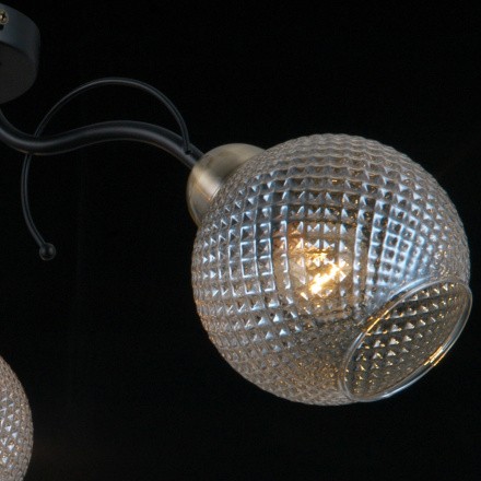 Потолочная люстра Illumico IL0190-3CSQ-79 BK AB