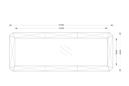 Зеркало Garda Decor 19-OA-9186