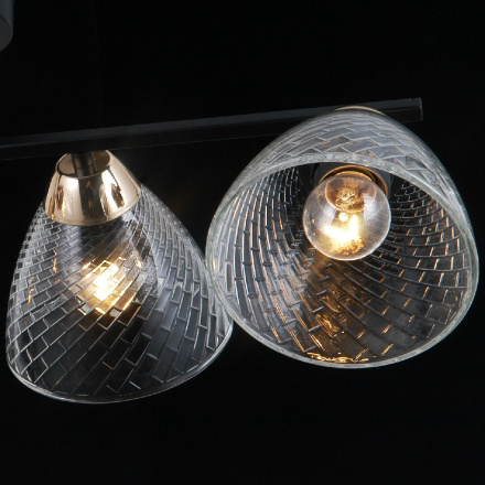 Потолочная люстра Illumico IL0739-4CSQ-24 BK FGD ARIES