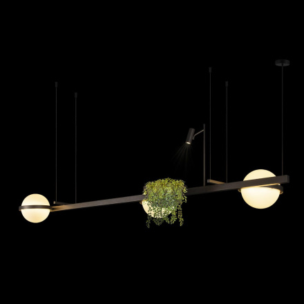 Подвесная люстра Loft IT Jardin 10121/C Dark grey