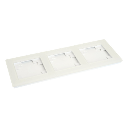 Рамка трехместная Stekker GFR00-7003-01M Катрин 49596