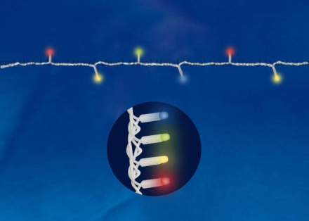 Уличная светодиодная гирлянда Uniel (07927) разноцветный ULD-S1000-120/DWA Multi IP67