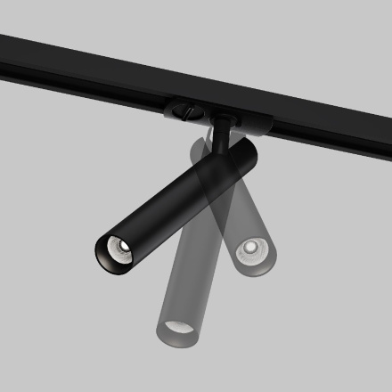 Трековый однофазный светильник Maytoni Focus T TR141-1-6W4K-M-B