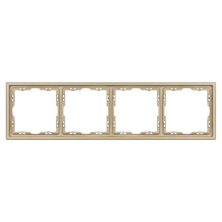 Рамка пластиковая Arlight FRM-NOBE-SFPL-4-GD 054225