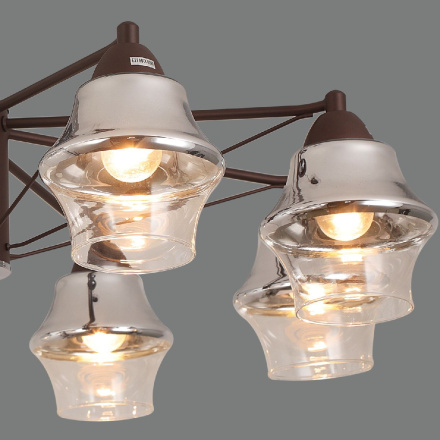 Люстра на штанге Illumico IL1303-8CPA-19 CF CR