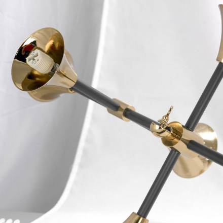 Люстра на штанге Lussole Loft Hartwell GRLSP-8204