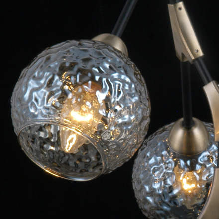 Люстра на штанге Illumico IL0263-5PSQ-79 BK AB